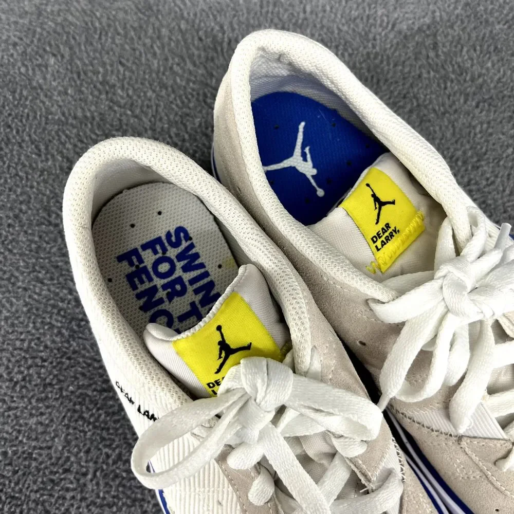 Jordan Series .01 Dear Larry Mens 8 Sail Yellow Suede‎ Sneakers CV8129-100